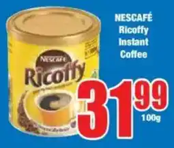Boxer NESCAFÉ Ricoffy Instant Coffee offer