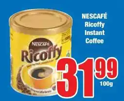 Boxer NESCAFÉ Ricoffy Instant Coffee offer