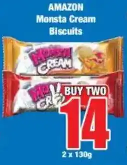Boxer AMAZON Monsta Cream Biscuits offer