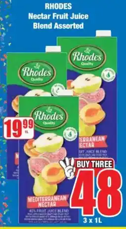 Boxer RHODES Nectar Fruit Juice Blend Assorted offer