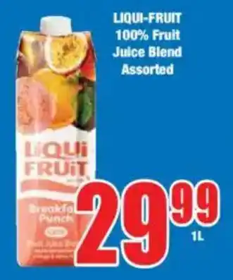 Boxer LIQUI-FRUIT 100% Fruit Juice Blend Assorted offer