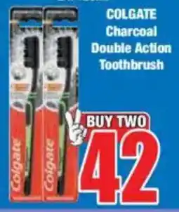 Boxer COLGATE Charcoal Double Action Toothbrush offer