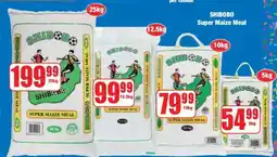 Boxer SHIBOBO Super Maize Meal 25kg offer