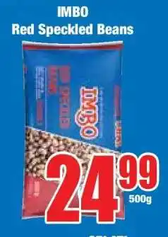 Boxer IMBO Red Speckled Beans offer