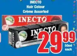 Boxer INECTO Hair Colour Creme Assorted offer