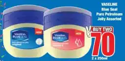 Boxer VASELINE Blue Seal Pure Petroleum Jelly Assorted offer