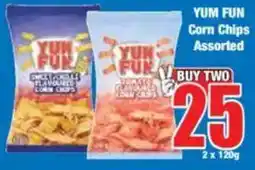 Boxer YUM FUN Corn Chips Assorted offer