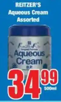 Boxer REITZER’S Aqueous Cream Assorted offer