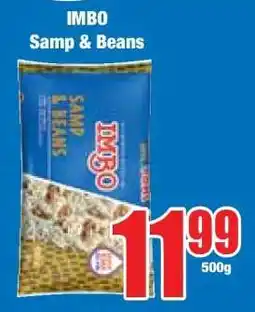 Boxer IMBO SAMP & BEANS offer
