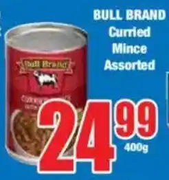 Boxer BULL BRAND Curried Mince Assorted offer