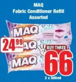 Boxer MAQ Fabric Conditioner Refill Assorted offer