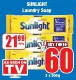 Boxer Sunlight Laundry Soap offer