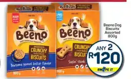Pick n Pay Hypermarket Beeno Dog Biscuits Assorted 800g offer