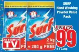Boxer SURF Hand Washing Powder Value Pack offer