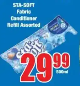 Boxer STA-SOFT Fabric Conditioner Refill Assorted offer