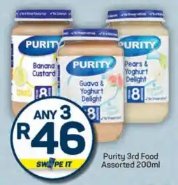 Pick n Pay Purity 3rd Food Assorted offer