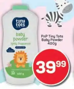 Pick n Pay PnP Tiny Tots Baby Powder offer