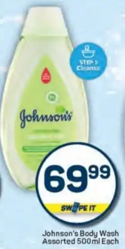 Pick n Pay Johnson's Body Wash Assorted offer