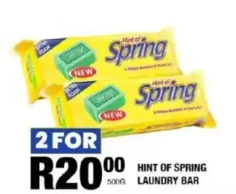Take 'n Pay Hint of spring laundry bar offer