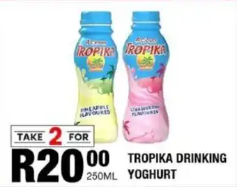 Take 'n Pay Clover tropika drinking yoghurt offer