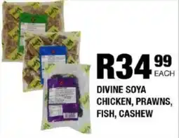 Take 'n Pay Divine soya chicken, prawns, fish, cashew offer