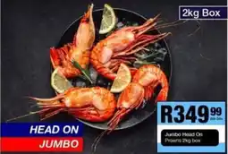 Take 'n Pay Jumbo Head On Prawns offer