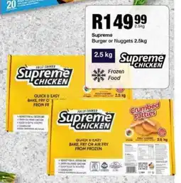 Take 'n Pay Supreme Burger or Nuggets offer