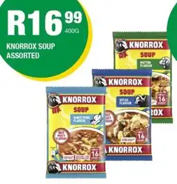 Take 'n Pay Knorrox soup assorted offer