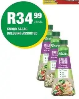 Take 'n Pay Knorr salad dressing assorted offer