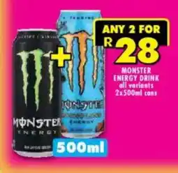 Shoprite Liquor Monster energy drink all variants offer