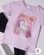 PEP Girls Graphic Tees 2-7 Years-Each offer