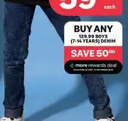 PEP Boys Denim (7-14 Years)-Each offer