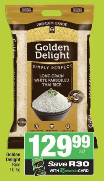 Spar Golden Delight Rice offer