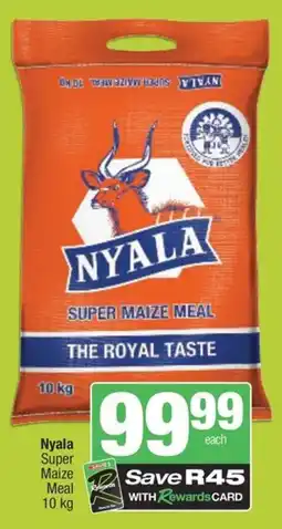Spar Nyala Super Maize Meal offer