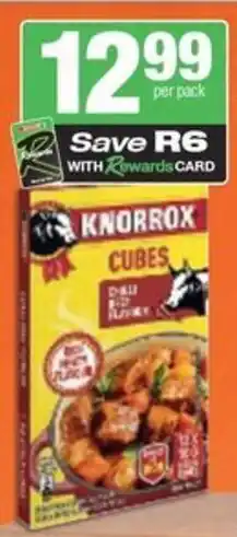 Spar Knorrox Stock Cubes Assorted offer