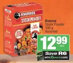 Spar Knorrox Stock Powder Assorted offer