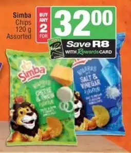 Spar Simba Chips Assorted offer