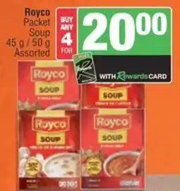 Spar Royco Packet Soup Assorted offer