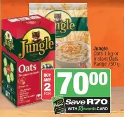 Spar Jungle Oats or Instant Oats Range offer