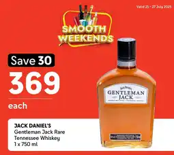 Makro’s liquor JACK DANIEL'S Gentleman Jack Rare Tennessee Whiskey offer