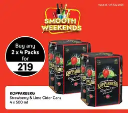 Makro’s liquor KOPPARBERG Strawberry & Lime Cider Cans offer