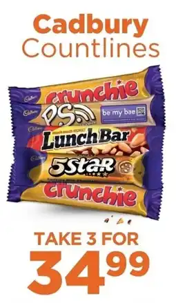 Check Star Cadbury Countlines offer