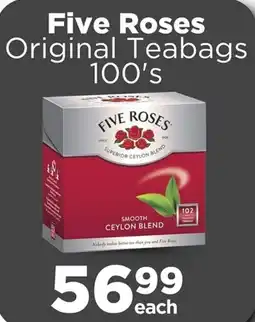 Check Star Five Roses Original Teabags offer