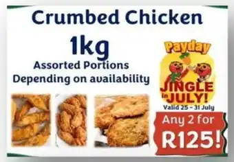 Foodeez Crumbed Chicken offer