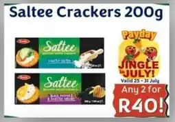 Foodeez Saltee Crackers offer