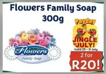 Foodeez Flowers Family Soap offer