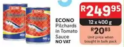 Makro ECONO Pilchards in Tomato Sauce offer