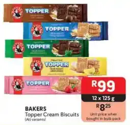 Makro BAKERS Topper Cream Biscuits offer