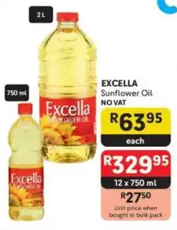 Makro EXCELLA Sunflower Oil offer