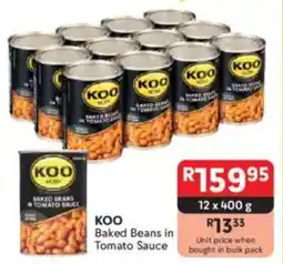 Makro KOO Baked Beans in Tomato Sauce offer